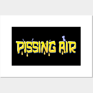 Pissing air Posters and Art